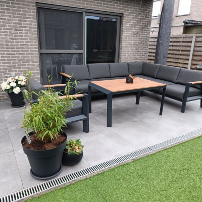 Hopelijk een mooie zomer dat we volop kunnen genieten van deze prachtige loungeset