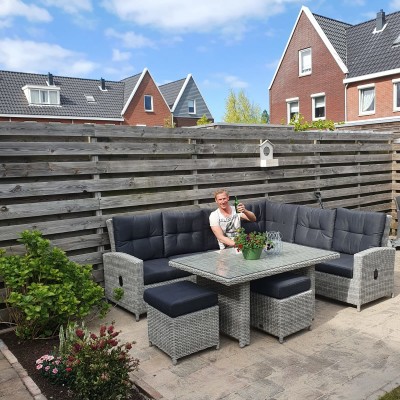 We zijn echt super blij met onze loungeset!!