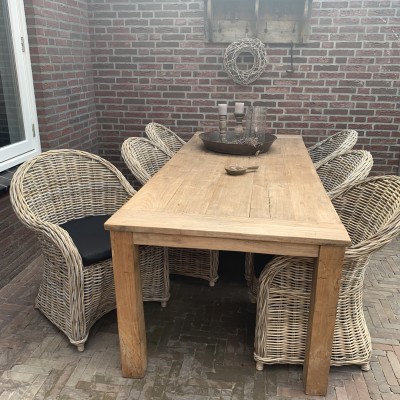 Onze landelijke tuinkamer🤎