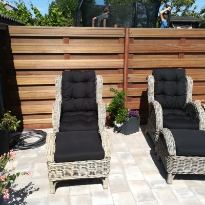 Heerlijk relaxen in de tuin!