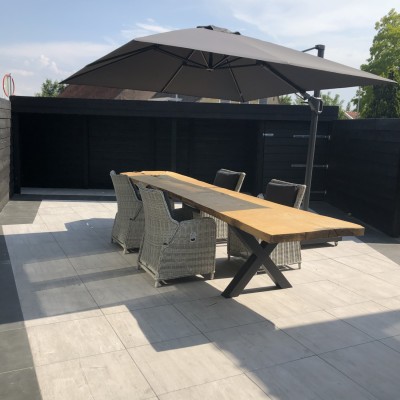 Ons nieuwe terras