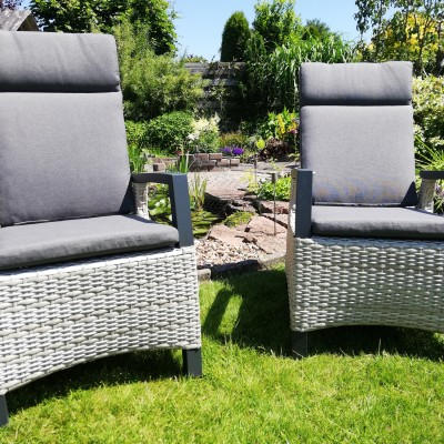 wij zijn super blij met de prachtige verstelbare tuinstoelen