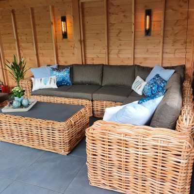 Mooie sabuga lounge set