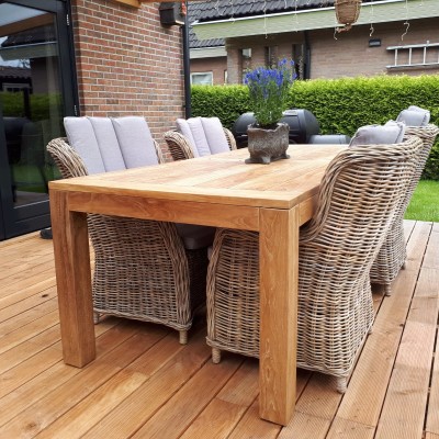 Vandaag is onze veranda geupgrade