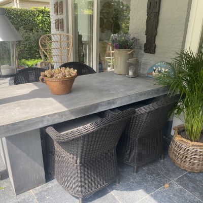 4 prachtige zwarte wicker stoelen bij jullie gekocht, super blij mee