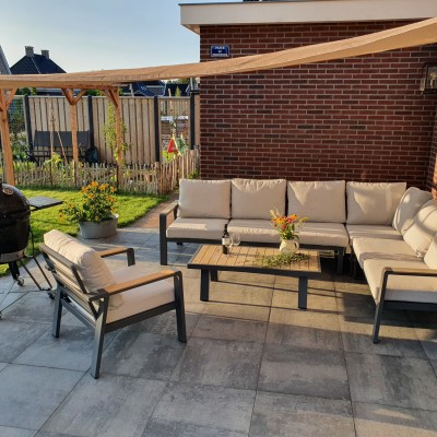 Mediterraans genieten in onze achtertuin!