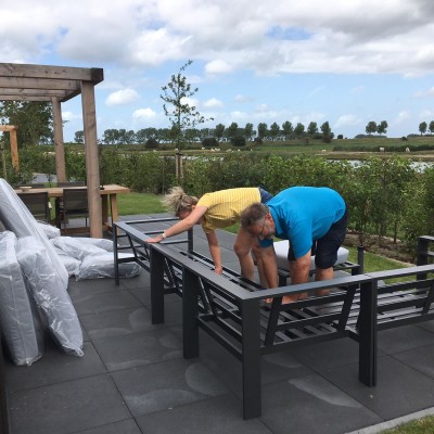 Op naar een fijne loungeplek midden in de natuur!