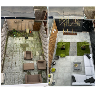 Makeover van de tuin