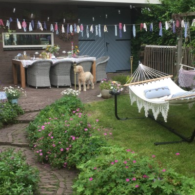 De prachtige tuinset