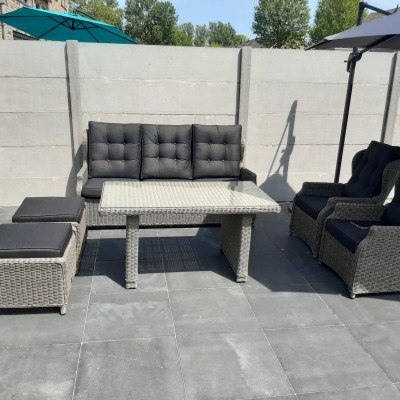 Wij zijn heel blij met deze mooie loungeset