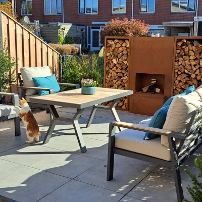 Heerlijk samen genieten op de loungeset