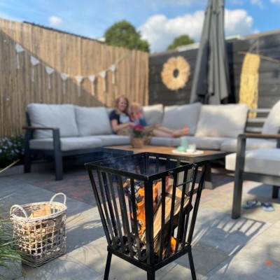 Zomeravond op onze nieuwe loungeset! 🌅
