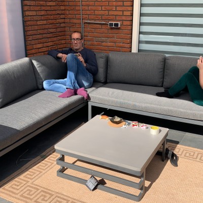Na montage, gelijk in chill modus!