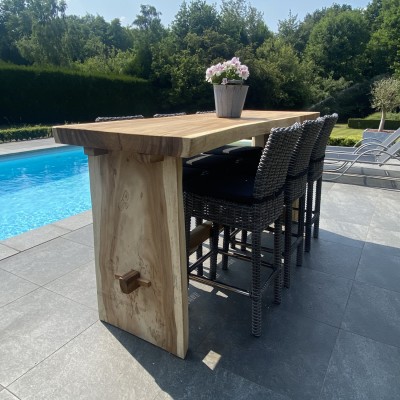 Hier is het altijd lekker gezellig aan deze tafel