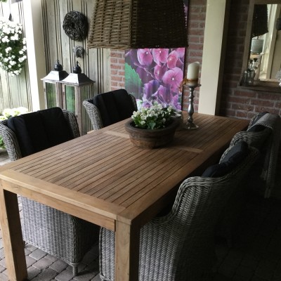 Nieuwe tuinstoelen