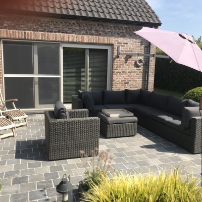 Zalig genieten in onze loungeset.