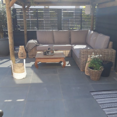 Helemaal happy met onze loungeset.