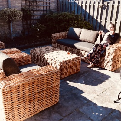 Deze tuinset van AVH Outdoor