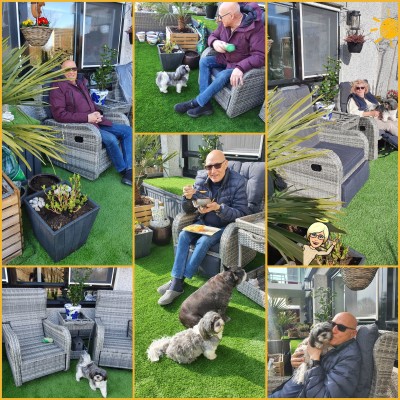 Heel blij met onze stoelen zitten heerlijk