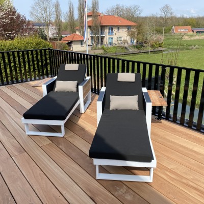 Heerlijk relaxen op onze nieuwe Hi Gold ligbedden