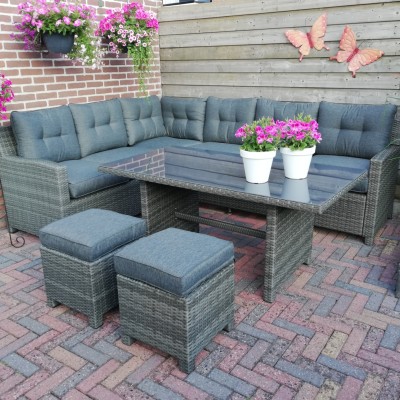 Ook ons prachtige tuinset is binnen