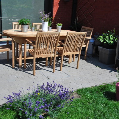 Steeds gedacht dat er nog iets miste in onze tuin.