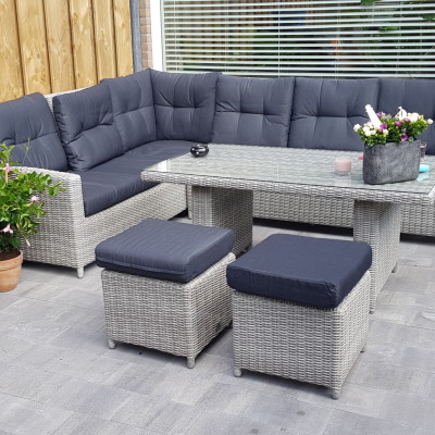 Super blij met het mooie loungeset