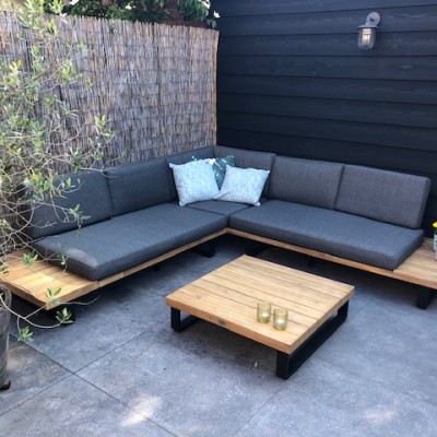 Nu is onze tuin echt af!