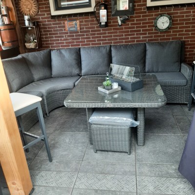 Onze mooie loungeset..