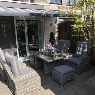 Heerlijk genieten  met een  wijntje
