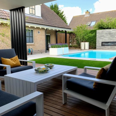 Lincoln lounge stoelen besteld.