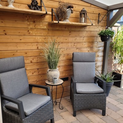 Genieten met 2 nieuwe stoelen