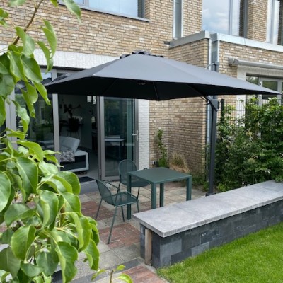 zo blij met mn Challenger T2 zweefparasol en de service van AVH Outdoor!