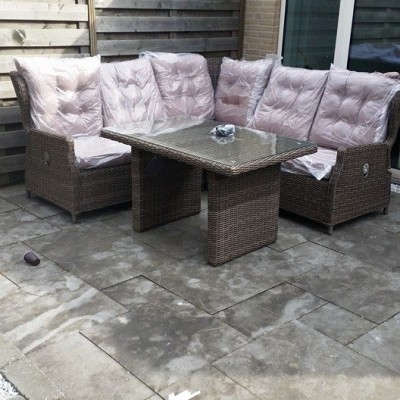 Loungeset bruin
