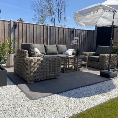 Staat perfect in onze tuin
