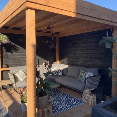 Volop genieten van onze 4Seasons loungeset