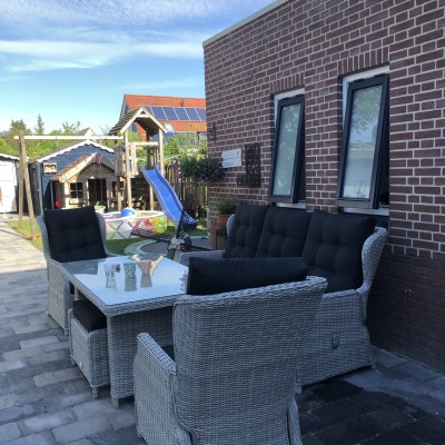 Net binnen en met dit weer gelijk heerlijk gebruik van gemaakt!