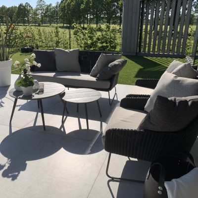 Genieten  tot diep in de nacht , dat kan met dit heerlijke loungeset