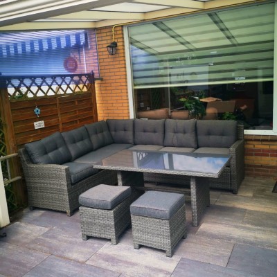 eindelijk het gedroomde loungeset binnengekregen.