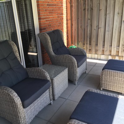 Super super blij met deze prachtige set van AVH outdoor tuinmeubelen