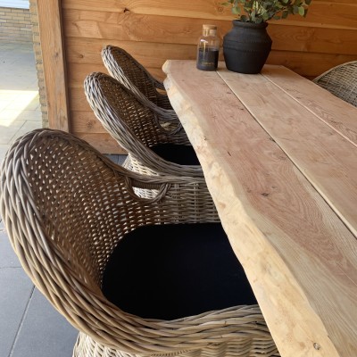 Ontzettende blij met de rotan stoelen van AVH-Outdoor.