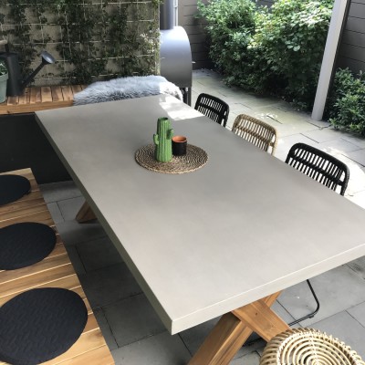 In elkaar zetten was met 15 minuten gebeurd.