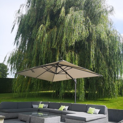 Zo blij met onze nieuwe parasol!