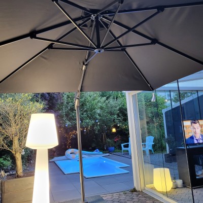 Buiten genieten.