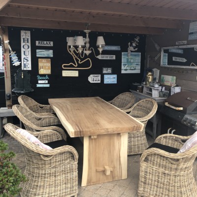 Ons beach house wordt mooier en mooier