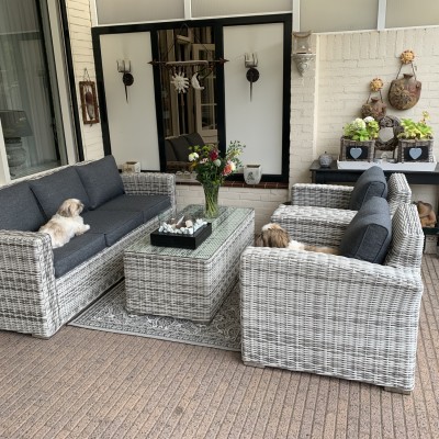 Heerlijk relaxen in onze nieuwe Loungeset