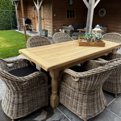 Wat ben ik blij met deze mooie stoelen.