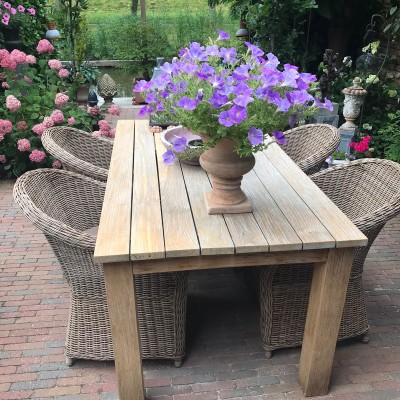 Stoelen staan en zitten ook nog eens perfect