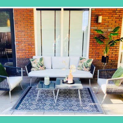 Love it! Onze verlengde woonkamer❤️