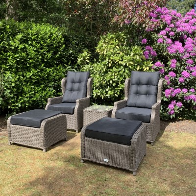 Deze balkonset staat ook fantastisch in onze grote (bos)tuin.